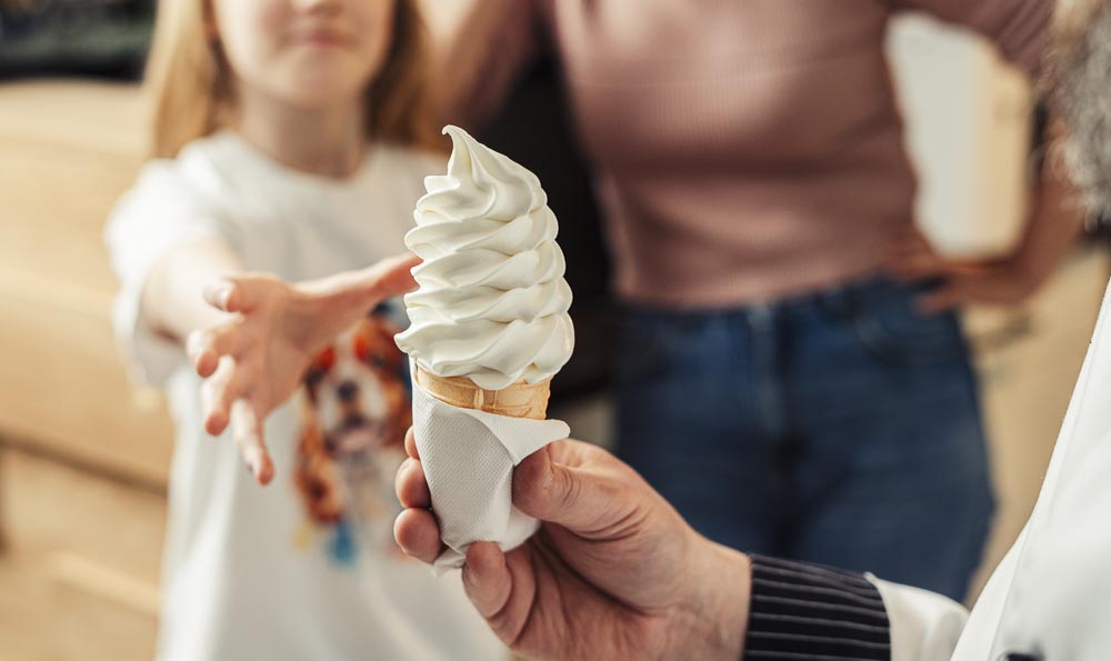 Speiseeis gut für Mandelentzündung Gutes Eis gegen Halsschmerzen