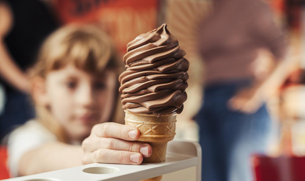 Wie viele Kalorien hat Speiseeis Lykke-Eis ist gesund und lecker