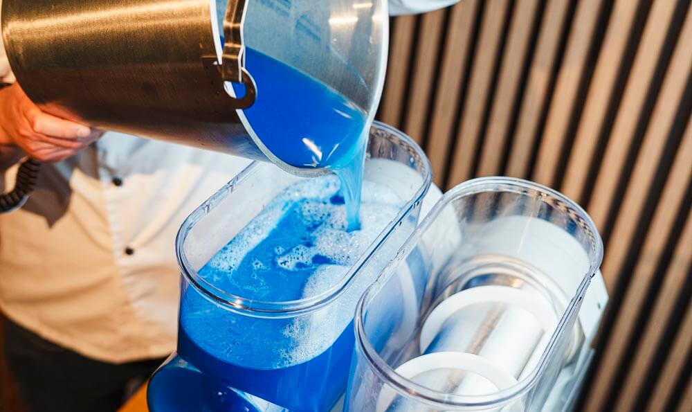 Granitor mit zwei Kammern 